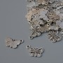 Butterfly Pendant Findings, diameter 14×9 mm ± packaging 45 pcs ± 20 g