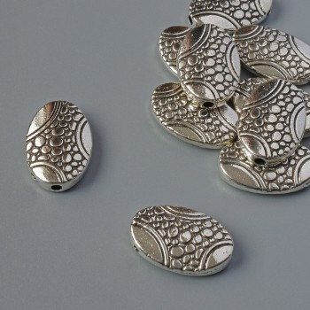 Bead Insert Findings, diameter 10×15×3 mm, ± packaging 12 pcs, ± 20 g