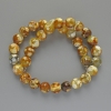 Yellow Agate Beads, Smooth Round, 10mm Diameter ±, 37cm Length on Thread