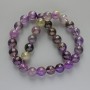 Amethyst Beads, Natural Stone, Smooth Bead, 12mm Diameter, 39cm Length on Thread