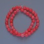 Tourmaline Beads (Synthetic) Smooth Round Beads, 8mm Diameter, 38cm Length, On Beading Thread