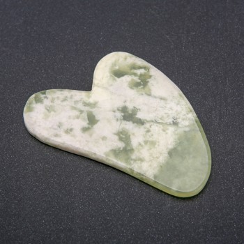 Gua Sha massage scraper made from natural Onyx stone 5.5x8 cm