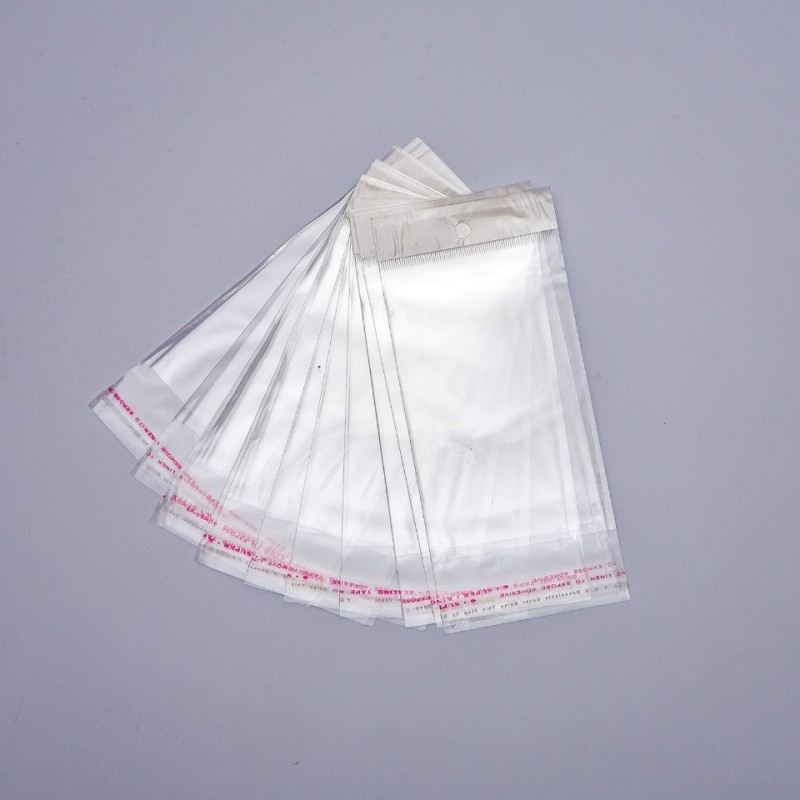 Self-adhesive packaging bag 7.5×18 cm, 100 pcs / pack