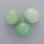 Souvenir Nephrite Stone Sphere, natural nephrite, diameter 20 mm ± (price per 1 pc)