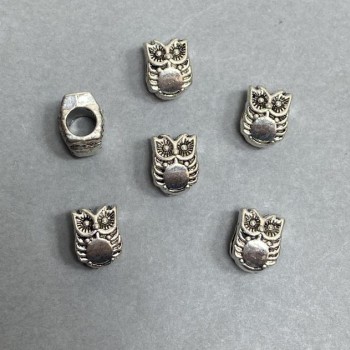 Separator-insert Owl (10x8 mm), set of 8