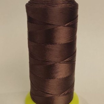 Bobbin hardware Nylon thread for crafts brown, diameter 0.6 mm