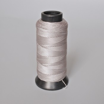 Gray nylon thread spool, 0.9 mm diameter, for crafts, 500 m