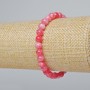 Tourmaline Bracelet (Man-Made) Smooth Beads, 6 mm Diameter, 18 cm Length +/- (Stretch)