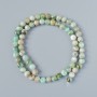 Chrysoprase Beads (Acrylic) Smooth Round Beads, 6.5 mm Diameter, 40 cm Length on Beading Thread