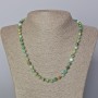 Chrysocolla Necklace with Natural Stone