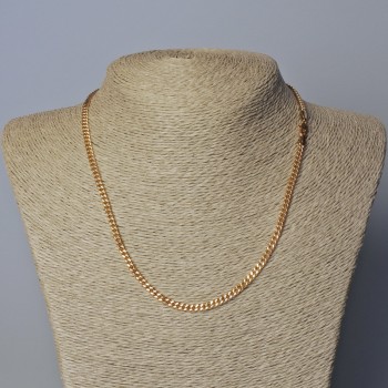 Xuping Chain with 18K Gold Plating, 4.4 mm Thickness, 45 cm Length