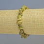 Grossular Bracelet (Green Garnet) Natural Chip Stones, 8x4 mm ± (stretch), Length 18 cm+