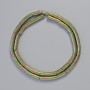 Hematite Rondelle Beads, Multicolor Gold, 4x1 mm, 40 cm Strand