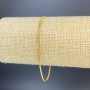 Xuping 18K Gold-Plated Bracelet, length 18–22 cm, thickness 1.6 mm+
