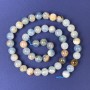 Calcite Beads, Smooth Round 8mm on Thread, Length 39 cm