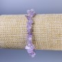 Amethyst Chip Bracelet, diameter 8x2 mm, length 18 cm, stretch