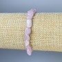 Kunzite Faceted Bracelet, bead size 6-12×6-7 mm, 18 cm long, stretch