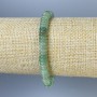 Jade Rondelle Bracelet, 6x2 mm, 18 cm, stretch
