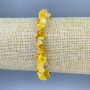 Amber chip bracelet, chip size 6–10×3–5 mm, length 18 cm, stretch