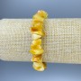Amber Chip Bracelet, bead size 10–16 × 4–7 mm, length 18 cm, stretch