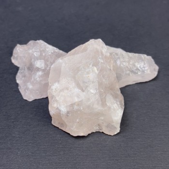 Natural Pink Quartz Raw Nuggets Without a Hole, 45-52×30-42 mm (+/-) (per 100 g +/-)