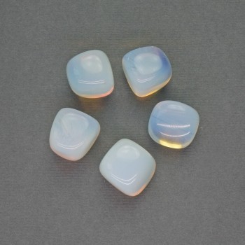 Moonstone Nuggets, Un-drilled, 16x14mm (+/-) (per 100 g +/-)