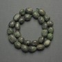 Seraphinite Beads, Tumbled, 14×17mm on a Thread, length 39 cm+