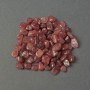 Strawberry quartz faceted chips undrilled 10-14×7-10 mm +/- (per 100 g +/-)
