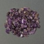 Amethyst natural nugget, tumbled, undrilled, 7–20×8–10 mm, approx (per 100 g)