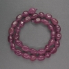 Pink Aventurine Beads - Faceted Rondelles, 8x12 mm, length 39 cm ±