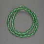 Natural Chrysoprase barrel beads, diameter 6x9 mm, 38 cm long