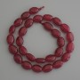 Tourmaline Beads, Oval, 14x10mm diameter ± on thread, length 39cm+