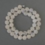 Adularia beads, smooth balls, 10mm diameter +/-, 40cm length on thread
