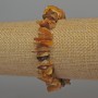 Amber Chip Bracelet, 9-14×3 mm, 18 cm, Stretch