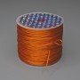 Orange craft elastic cord, 30 m spool +
