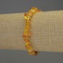 Amber Chip Bracelet 6–10×3–5 mm, 18 cm stretch