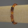 Amber Chip Stretch Bracelet 7-9×5 mm, 18 cm