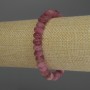 Tourmaline Rondelle Bracelet, 8×5 mm, 18 cm elastic