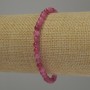 Tourmaline Bracelet with Smooth Beads, 4 mm Diameter, 18 cm Length, Stretch