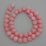Tourmaline Heart Beads, 10x10mm Diameter +/- on Thread, Length 37 cm+