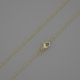 Xuping Chain 18K Gold Plating, Thickness 0.5 mm, Length 48 cm