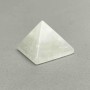 Pyramid souvenir natural stone Mountain Crystal 30x30x25mm+