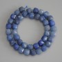 Aventurine Beads, Faceted Cube, diameter 9x9mm+-, length 38cm+-