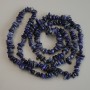 Sodalite Chip Beads, 6-9×2-4 mm, 80 cm strand