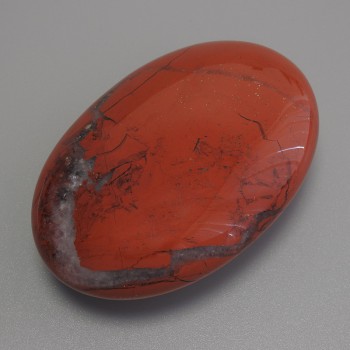 Natural Stone Souvenir Red Jasper Oval 60x40x20 mm+