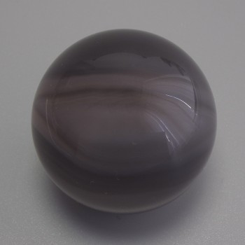Botswana agate natural stone sphere, diameter 30mm+