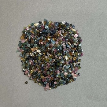 Natural Tourmaline Chip Undrilled 2-4×2-4 mm ± (per 100 g ±)