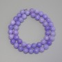 Aquamarine Beads, Smooth Round, 8.5 mm Diameter, on Thread, 37 cm Length+