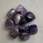 Souvenir Amethyst Tumbled Stone ~ dimensions 23-26×20-24×20 mm (+/-) packaging 100 g (price per 100 g)
