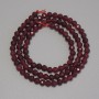 Faceted Tourmaline Beads, 4 mm Diameter, 38 cm Length on Thread